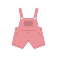 baby pink clothes icon vector