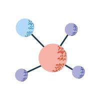 atom structure science vector