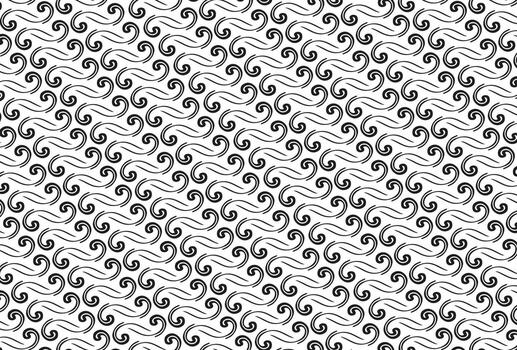 Pattern design template with ornament motif. repeat and seamless textile. decorative graphic in flat style vector