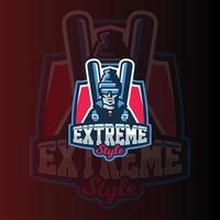 Extreme Style E-sports Gaming logo vector template. Gaming Logo. sports logo design