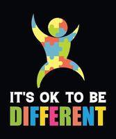 Its ok to be different vector