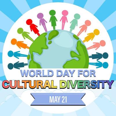 The World Day for Cultural Diversity Banner Design