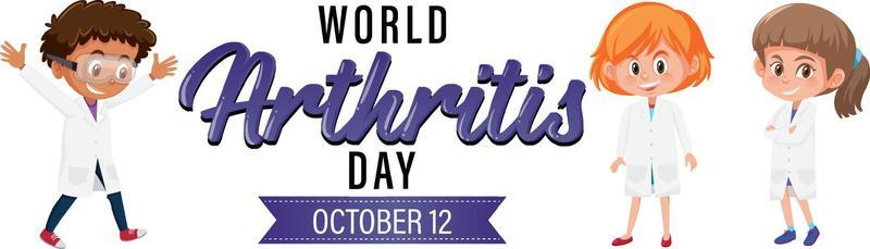 Poster design for world arthritis day