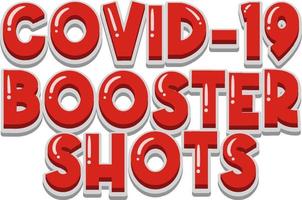 Booster shorts covid 19 vaccine logo vector