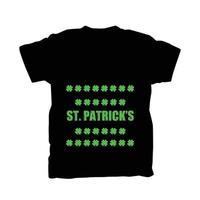 Happy ST. Patrick's day  T-shirt designs vector