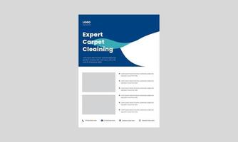 carpet cleaning expert service flyer design. move out cleans and carpet stains poster, leaflet design. carpet cleaning poster design. vector