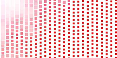 Light Red vector layout with lines, rectangles.