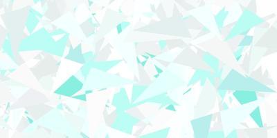 Light green vector pattern with polygonal shapes.
