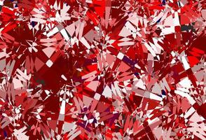Dark Red vector texture with random triangles.