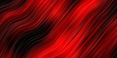 Dark Red vector pattern with lines.