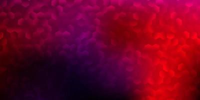 Dark pink, red vector template in a hexagonal style.