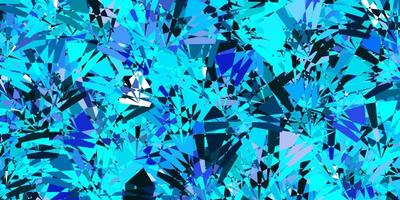 Light Pink, Blue vector background with polygonal forms.