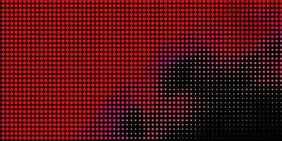 Light Red vector background with bubbles.