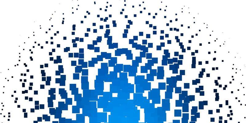 Light BLUE vector background in polygonal style.