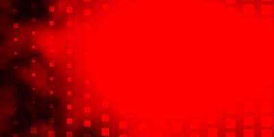 Dark Orange vector background with rectangles.