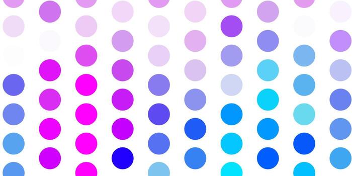 Light pink, blue vector texture with disks.