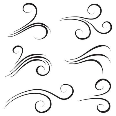 doodle wind illustration vector handrawn style