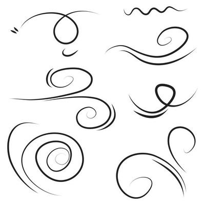 doodle wind illustration vector handrawn style