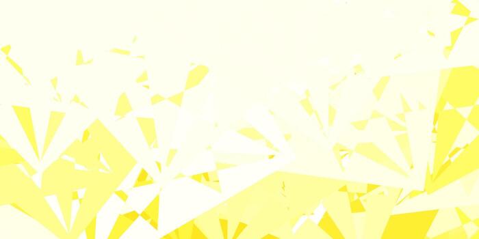 Light Orange vector texture with random triangles.