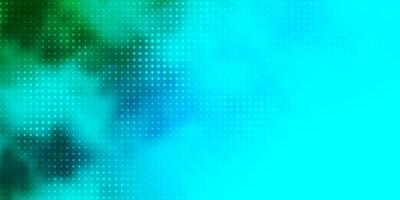 Light Blue, Green vector texture with circles.