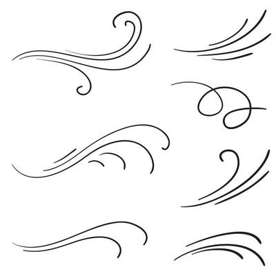 doodle wind illustration vector handrawn style