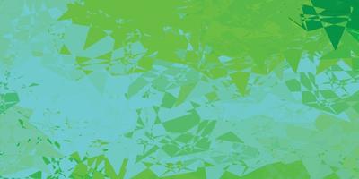 Light Green vector layout with triangle forms.