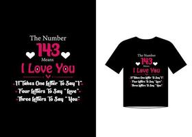 Love you quotes t-shirt design vector