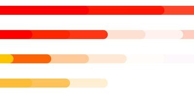 Light Orange vector pattern with lines.