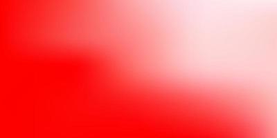 Light red vector abstract blur backdrop.