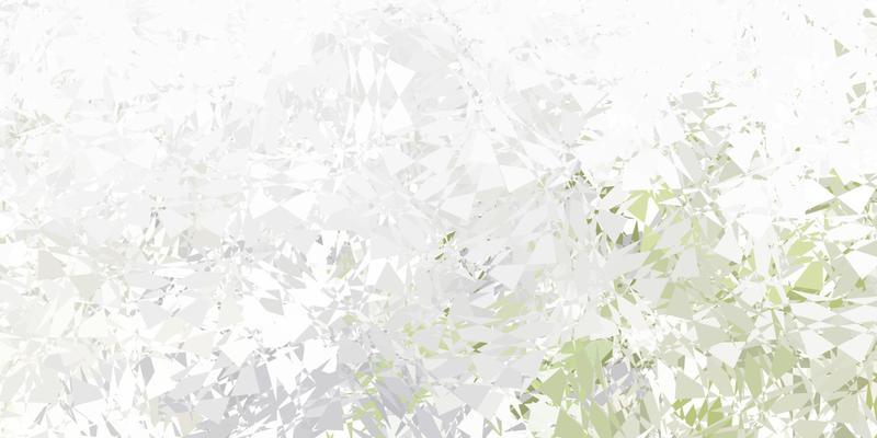 Light gray vector template with triangle shapes.
