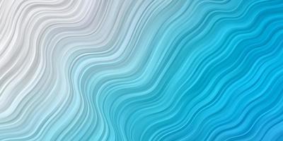 Light BLUE vector backdrop with bent lines.