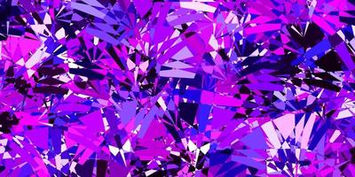 Light Purple, Pink vector background with polygonal forms.