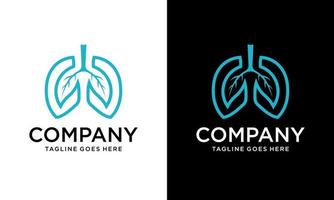 Simple Lungs logo template vector, Health lungs Template, Logo symbol icon. Healthy Lung Logo Template Design Vector, Emblem, Design Concept, Creative Symbol, Icon vector