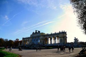 gloriette en vista de viena foto