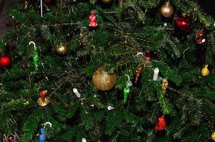 árbol de navidad colorido foto