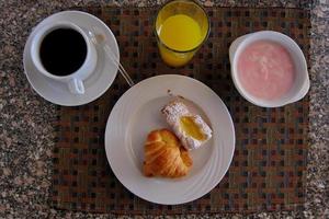 sweet breakfast on vacation photo