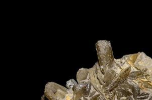 detalle mineral de yeso foto