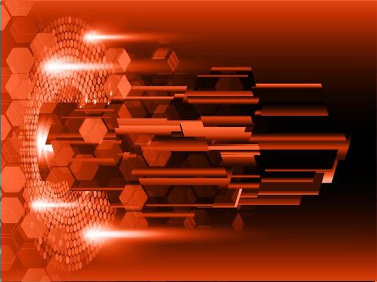 cyber circuit future technology concept background