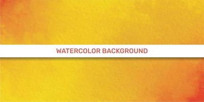 watercolor background  red and yellow color combination vector