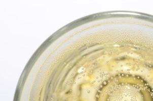 champagne in glass photo