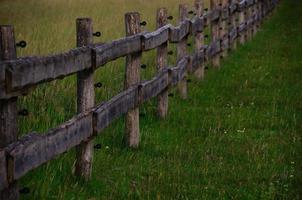 fence of a ranch photo