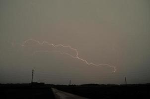 rayo y tormenta foto