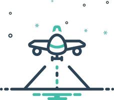 Mix icon for landing vector