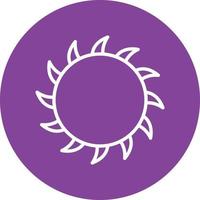 Sunny Icon Style vector