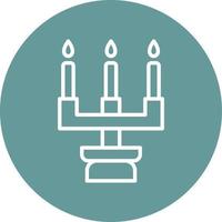 Candlestick Icon Style vector