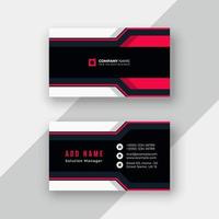 Business card design template vector