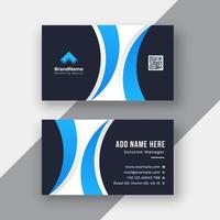 Business card design template vector