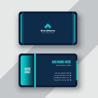 Business card design template vector