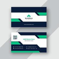 Business card design template vector