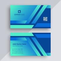 Business card design template vector